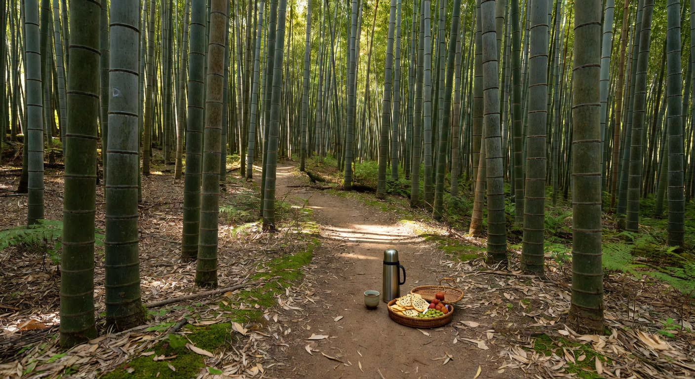 竹林の小道