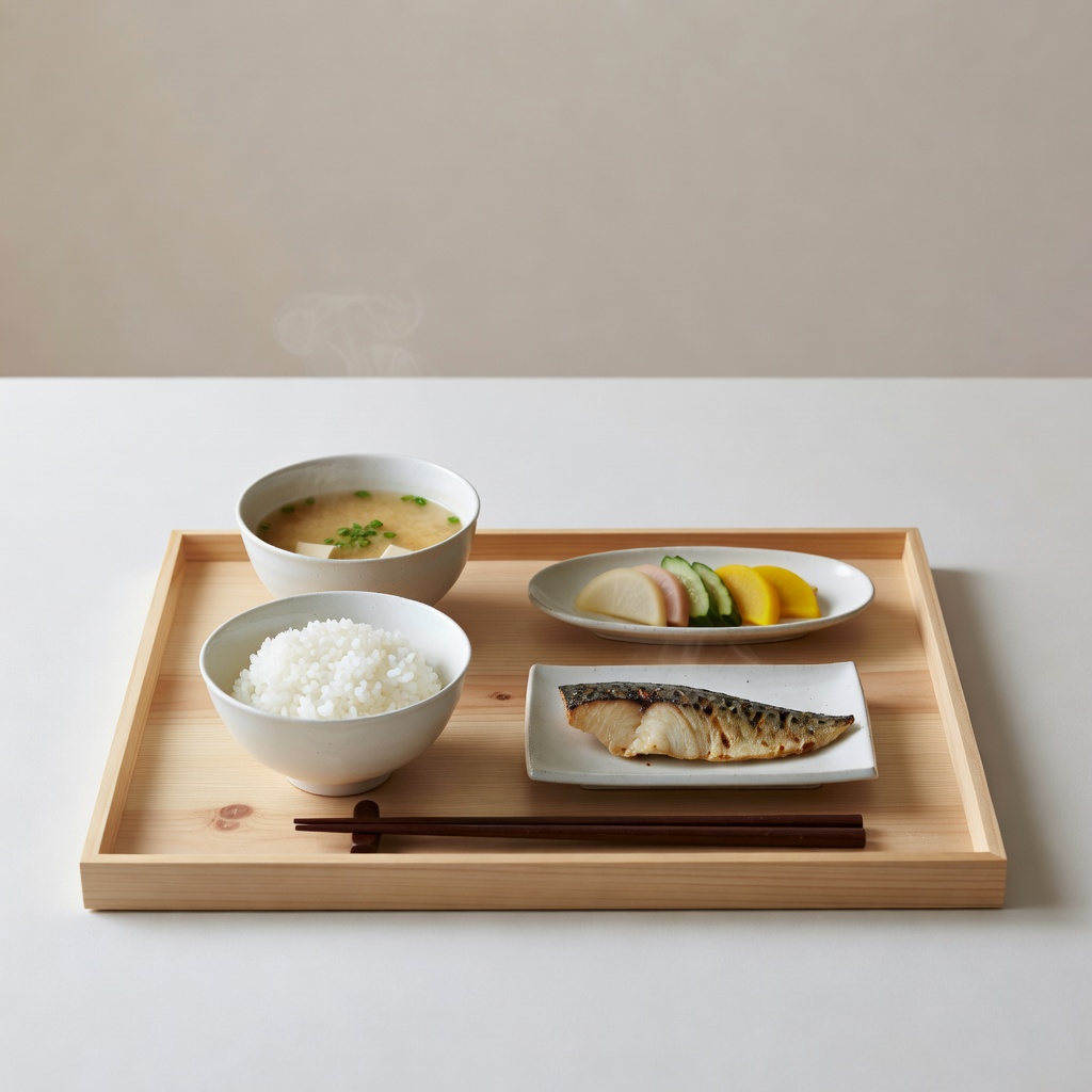 和の朝食